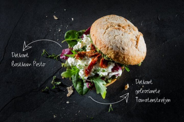 Frühlingsfrische mit Basilikum Pesto